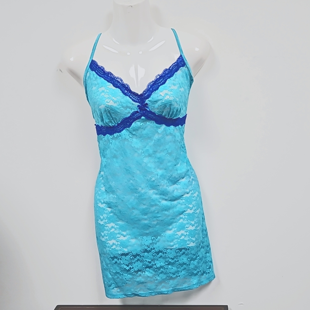 2 lace chemise intimates sleepwear